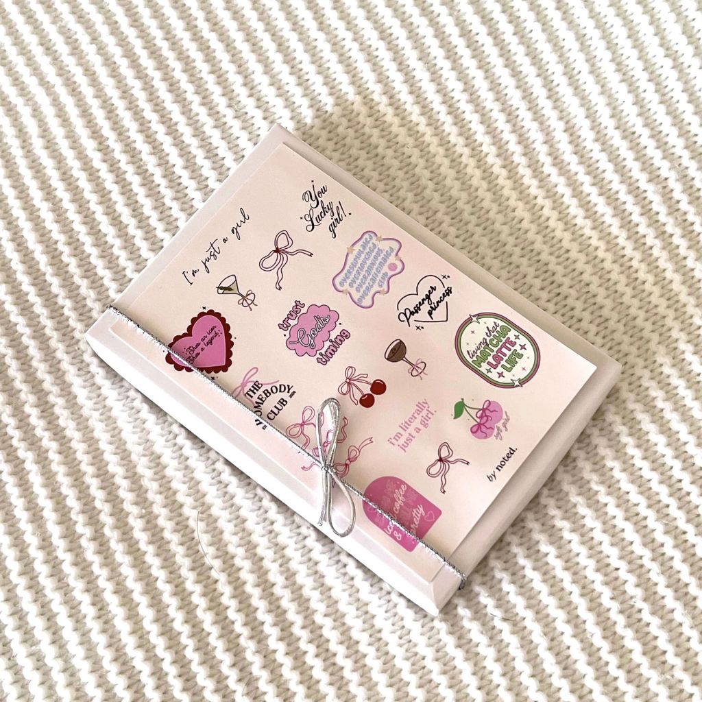 I'm Just a Girl Sticker Sheet