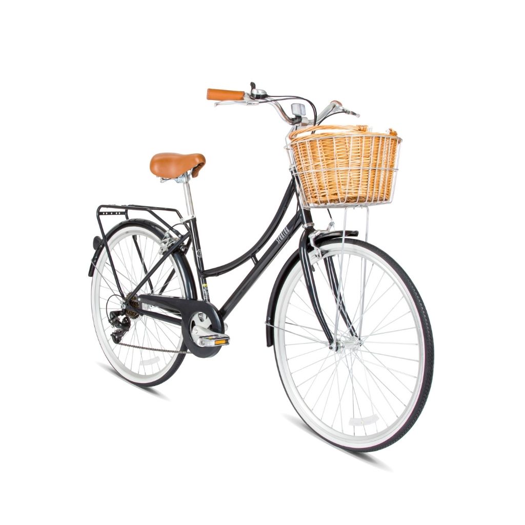 26" Platinum City Bicycle Black
