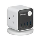 Momax 1-Charge Work Flow 3-Outlet Power Cube With USB