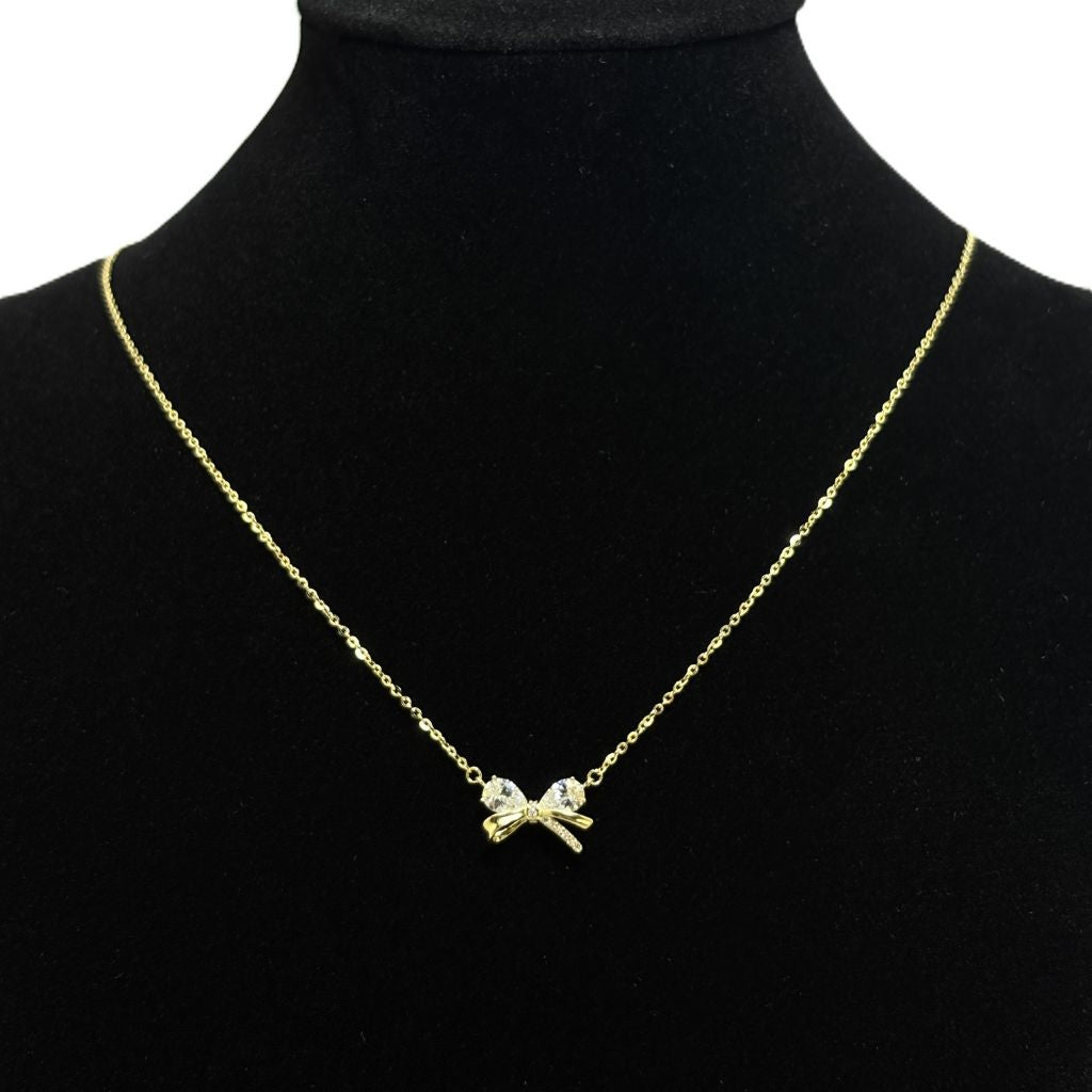 Sweetheart Bow Necklace