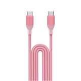 Momax Flagship Flow Series USB-C to USB-C Cable | 60W PD Fast Charging - Pink