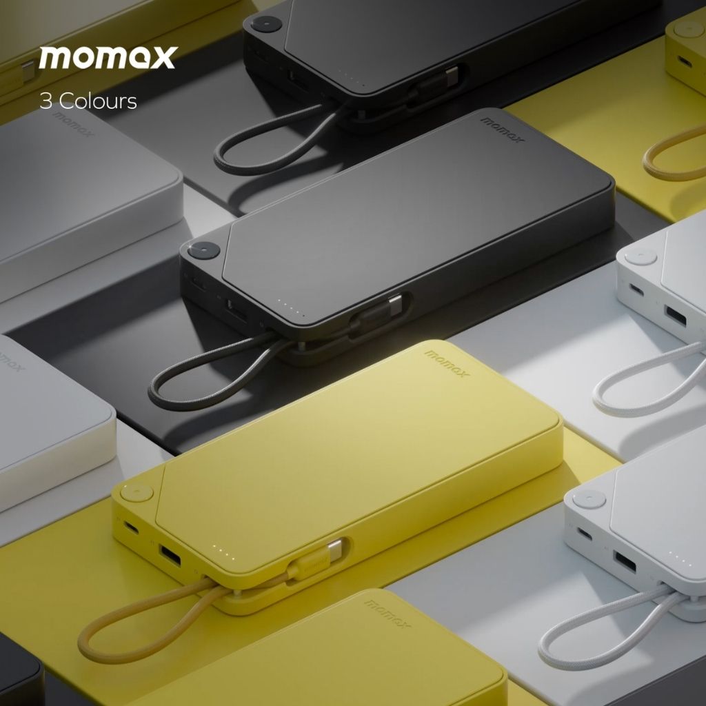 Momax Magnetic Wireless Power Bank 20000mAh with 35W USB-C Fast Charging