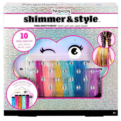 Fashion Angels Shimmer & Style - Tinsel Hair Styling Kit