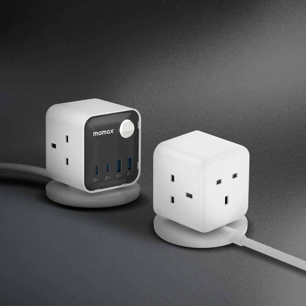Momax 1-Charge Work Flow 3-Outlet Power Cube With USB