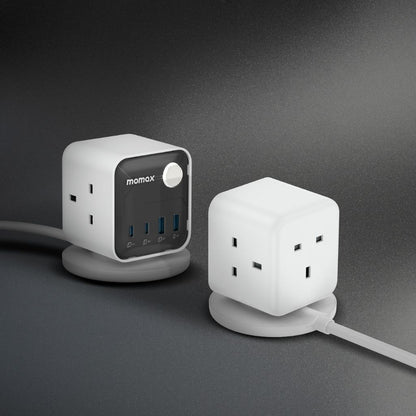 Momax 1-Charge Work Flow 3-Outlet Power Cube With USB