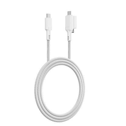 At Thunder Pro I 7X 2-In-1 USB-C + Lightning To USB-C 3A 60W 1.2M Cable