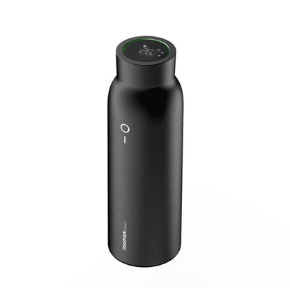 Smart Vacuum Insulated Thermal Drinkware Bottle - 600 ml - Black