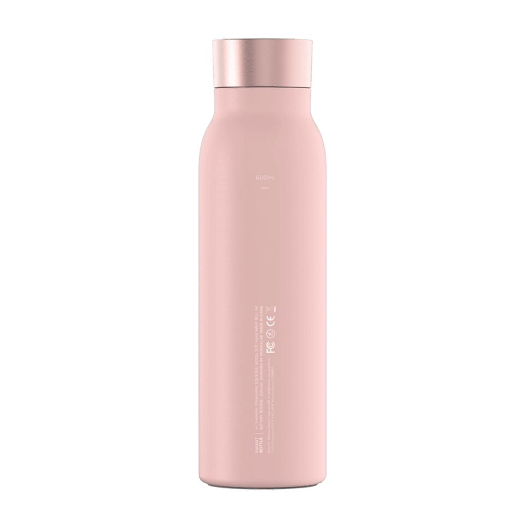 Smart Vacuum Insulated Thermal Drinkware Bottle - 600 ml - Pink