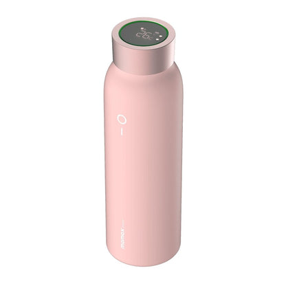 Smart Vacuum Insulated Thermal Drinkware Bottle - 600 ml - Pink