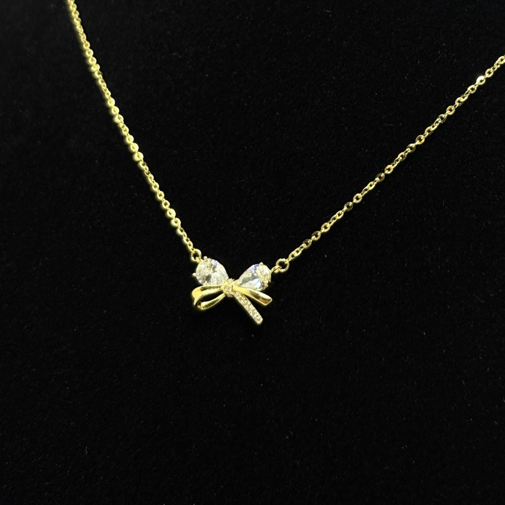 Sweetheart Bow Necklace