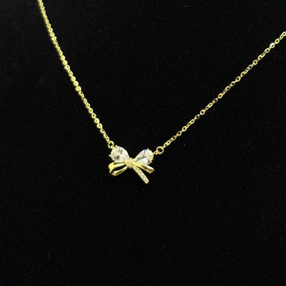 Sweetheart Bow Necklace