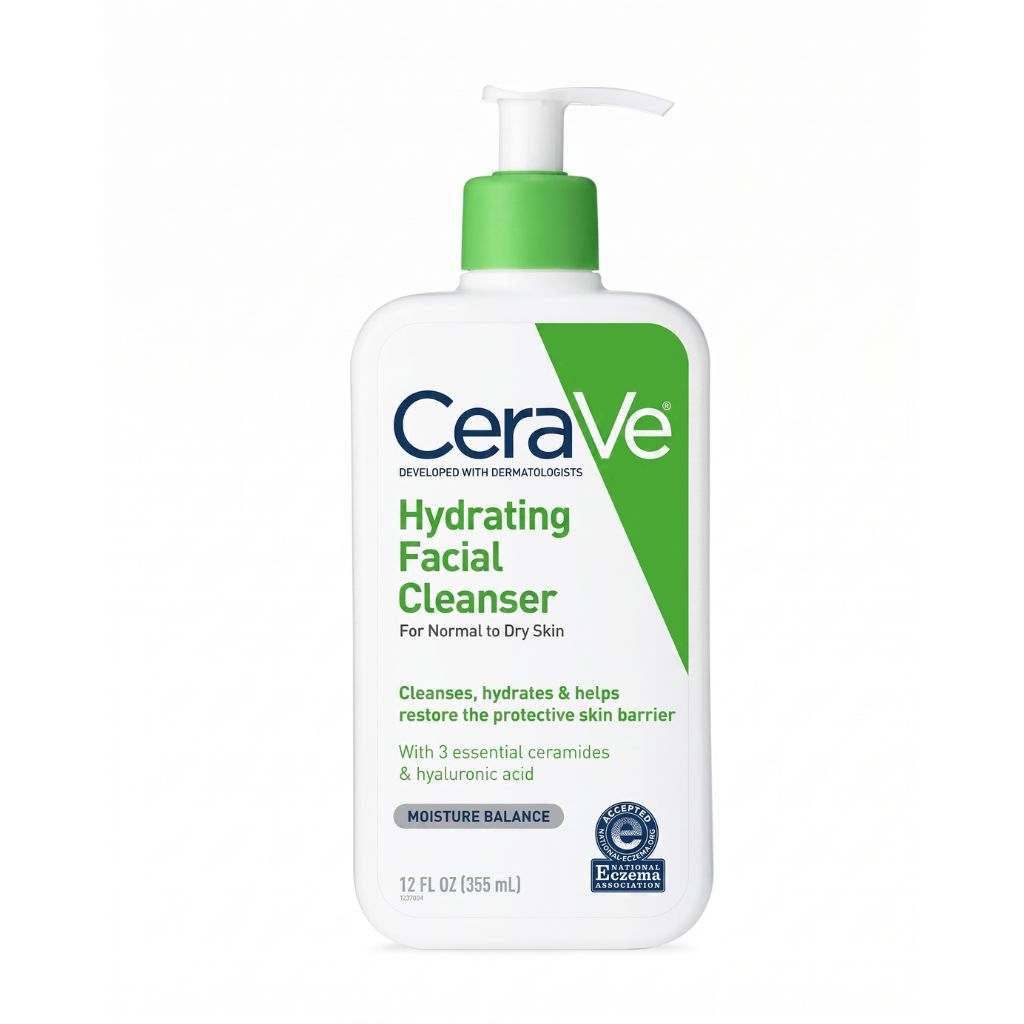 CeraVe Hydrating Facial Cleanser for Normal to Dry Skin Multi-Pack 355ml x 2