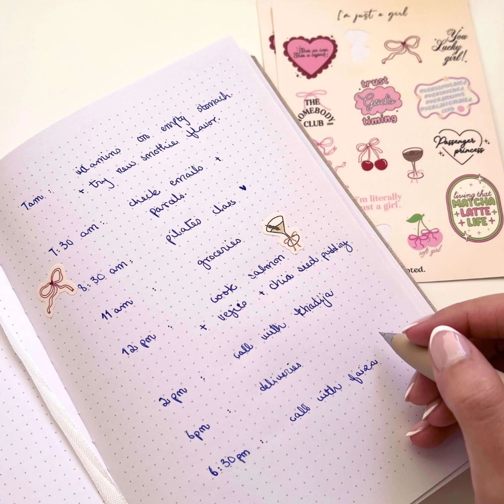 I'm Just a Girl Sticker Sheet
