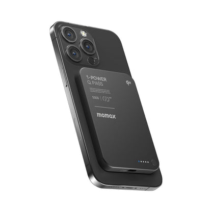 Momax 1-Power Q.Pass 5000 mAh Qi2 Magnetic Wireless Power Bank