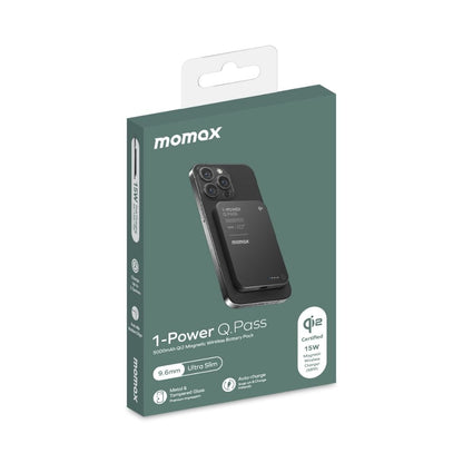 Momax 1-Power Q.Pass 5000 mAh Qi2 Magnetic Wireless Power Bank