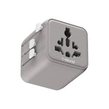 Momax 1-World Universal Travel Adaptor With Dual AC