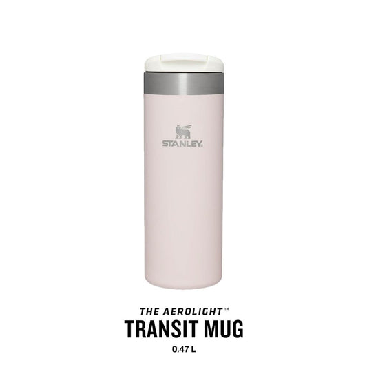 Aerolight Transit Mug 470 ml/16 oz - Rose Quartz Metallic