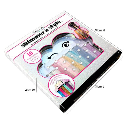 Fashion Angels Shimmer & Style - Tinsel Hair Styling Kit