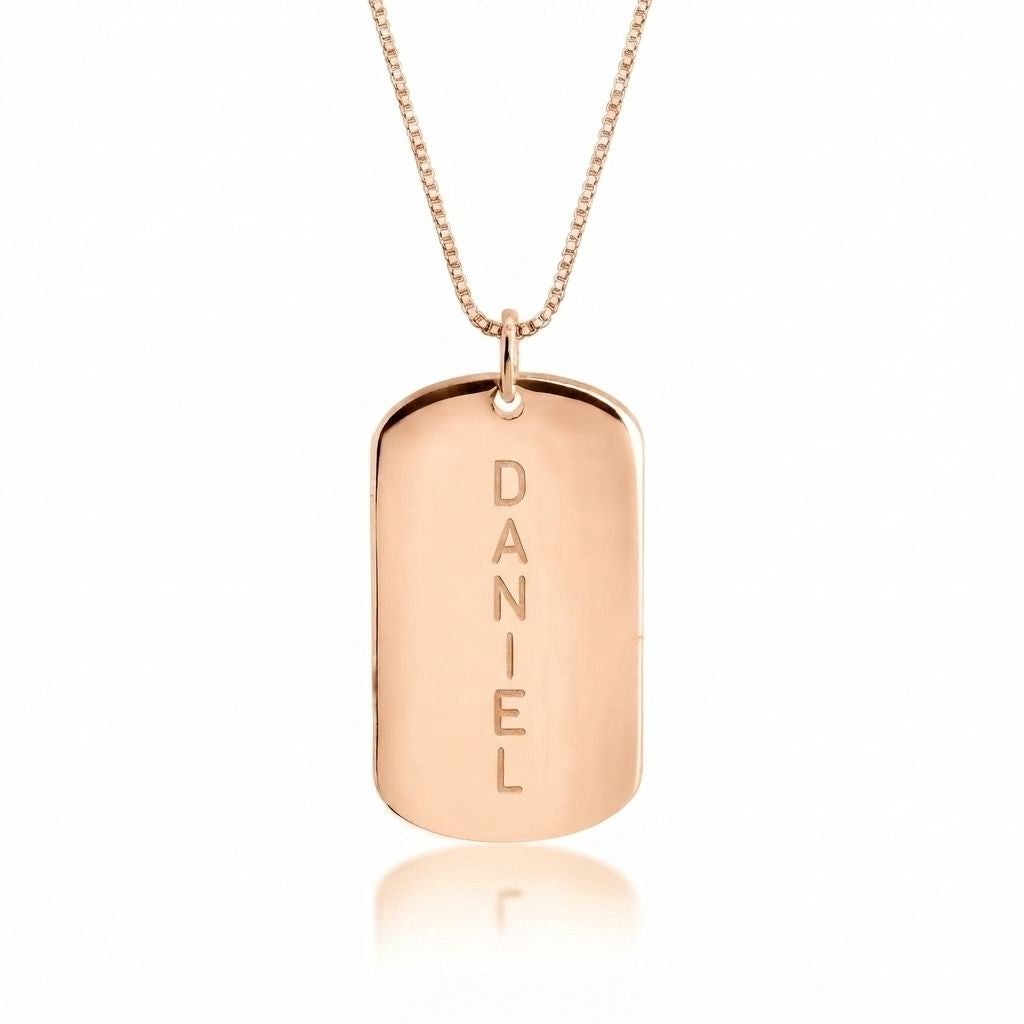 Men's Personalised Name Necklace