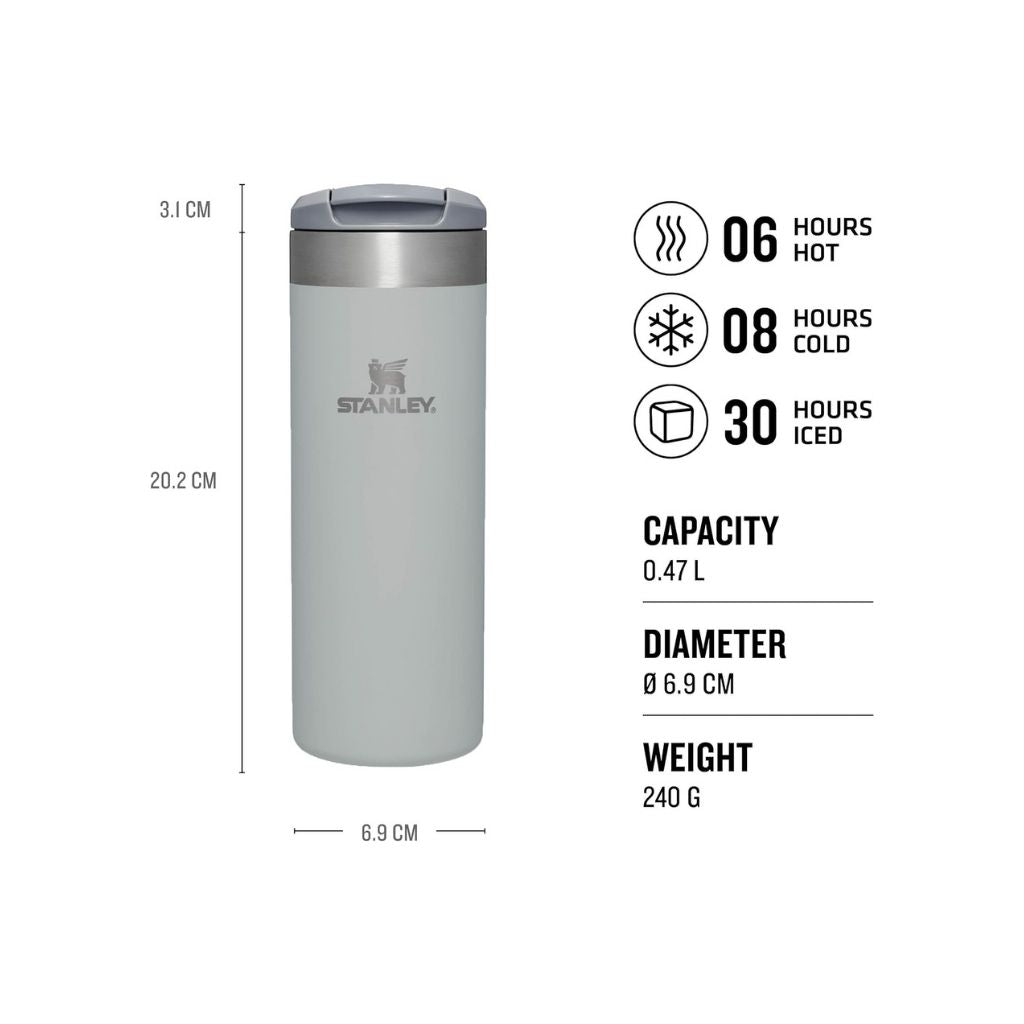 Aerolight Transit Mug 470 ml/16 oz - Fog Metallic