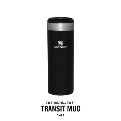 Aerolight Transit Mug 470 ml/16 oz - Black Metallic