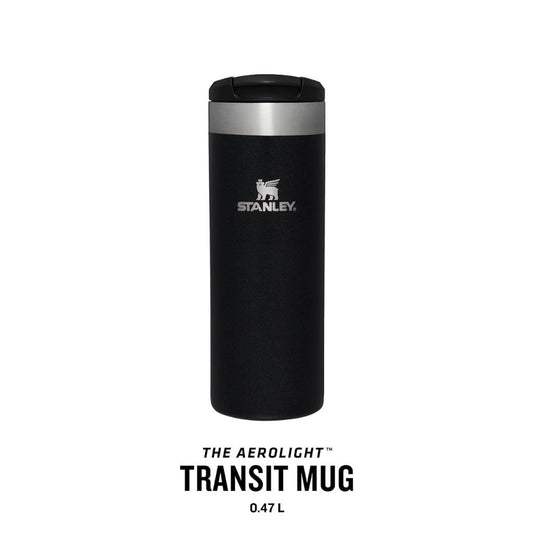 Aerolight Transit Mug 470 ml/16 oz - Black Metallic