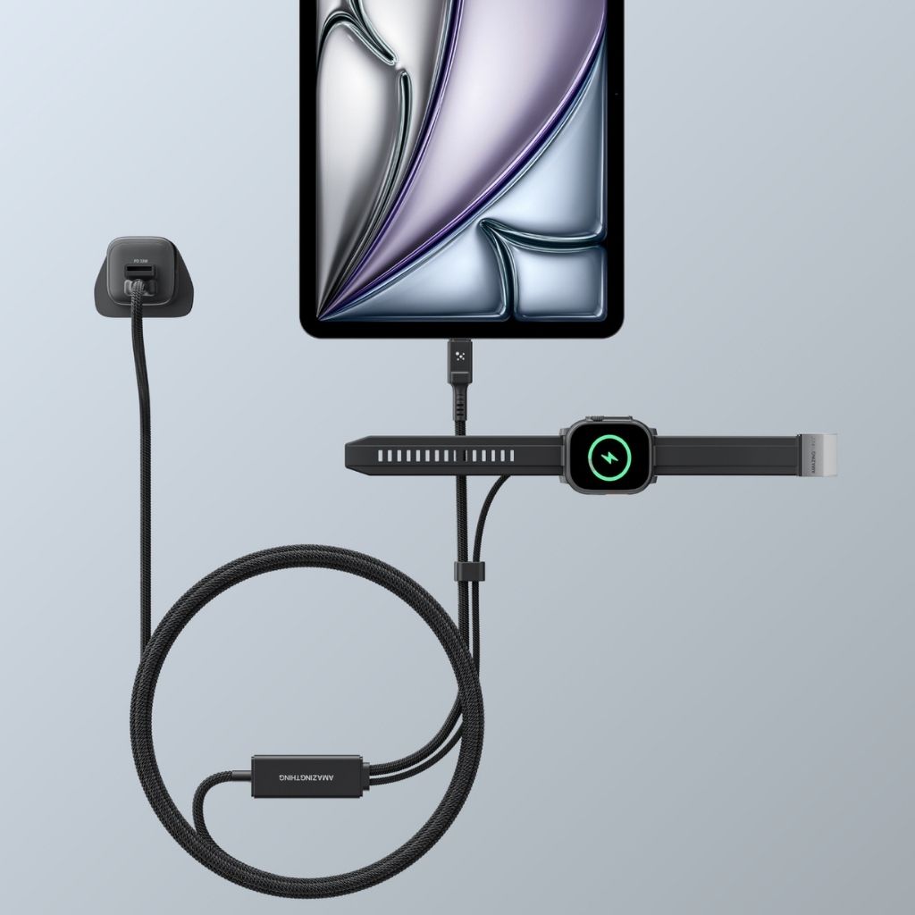 At Thunder Pro I 7X 4-In-1 USB-A + USB-C To USB-C + Watch Cable 5A 100W 1.5M