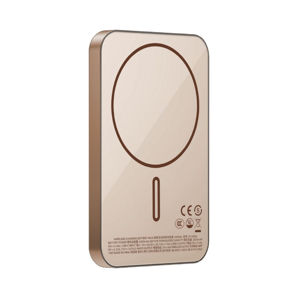 Momax 1-Power Q.Pass 5000 mAh Qi2 Magnetic Wireless Power Bank