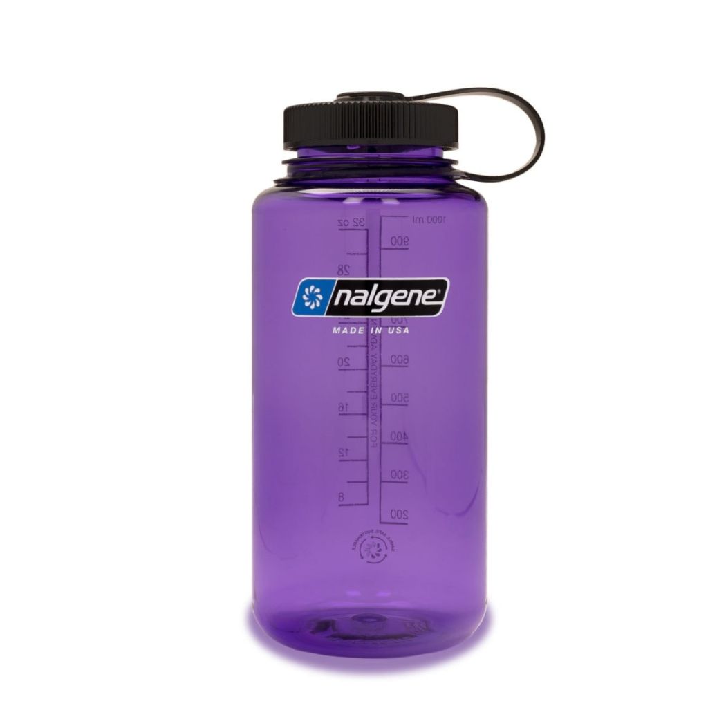 Nalgene Sustain Wide Mouth BPA-Free Leak-Proof Water Bottle - 32oz - Purple