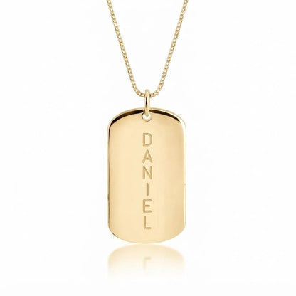 Men's Personalised Name Necklace