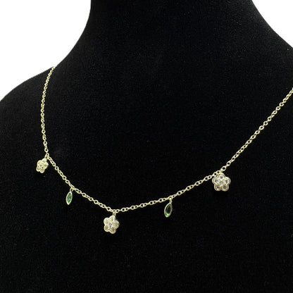 Emerald Bloom Necklace