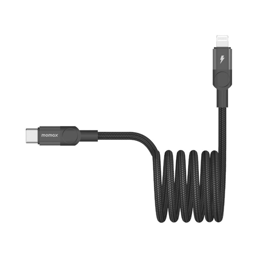Momax Mag Link 60W USB-C To Lightning Magnetic Cable 2M