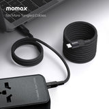Momax Elite Mag Link 100W USB-C To USB-C Magnetic Cable 1M