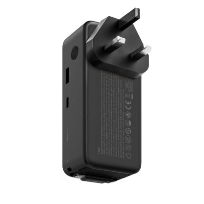 Momax 45W GaN Power Bank with 10,000 mAh Capacity and Dual AC/DC Charging