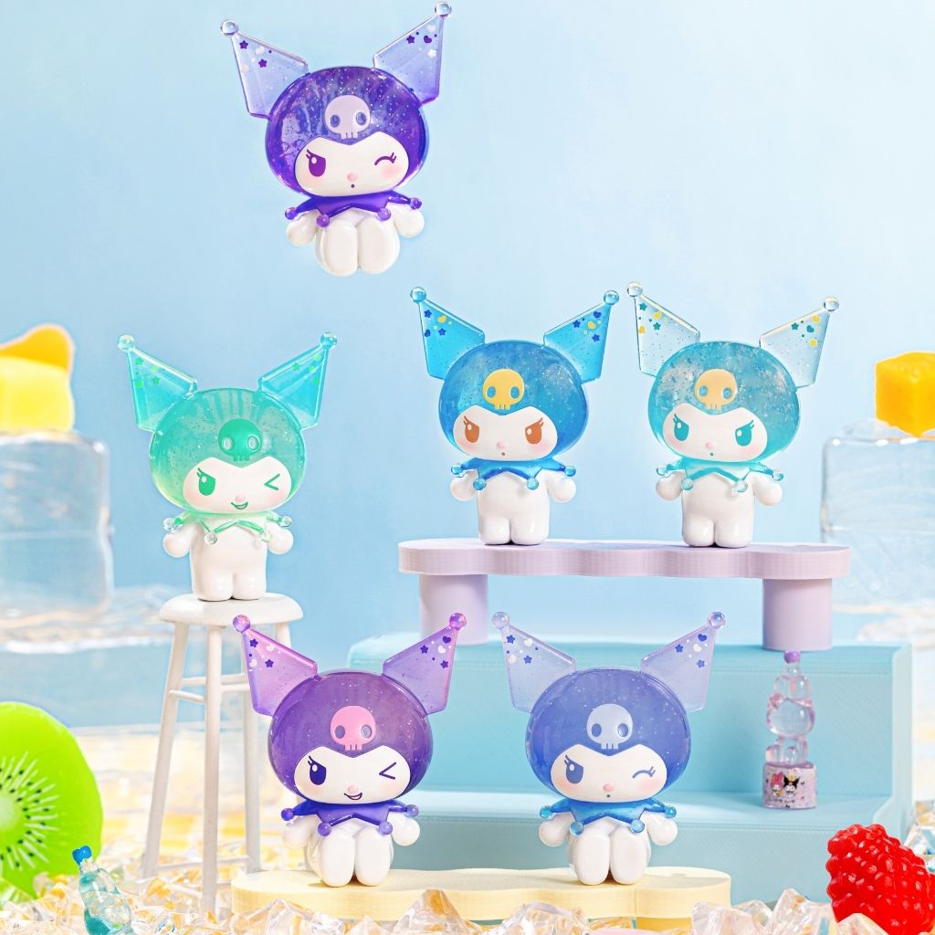 Top Toy My Melody & Kuromi Ramune Style Mini Figures Surprise Bag