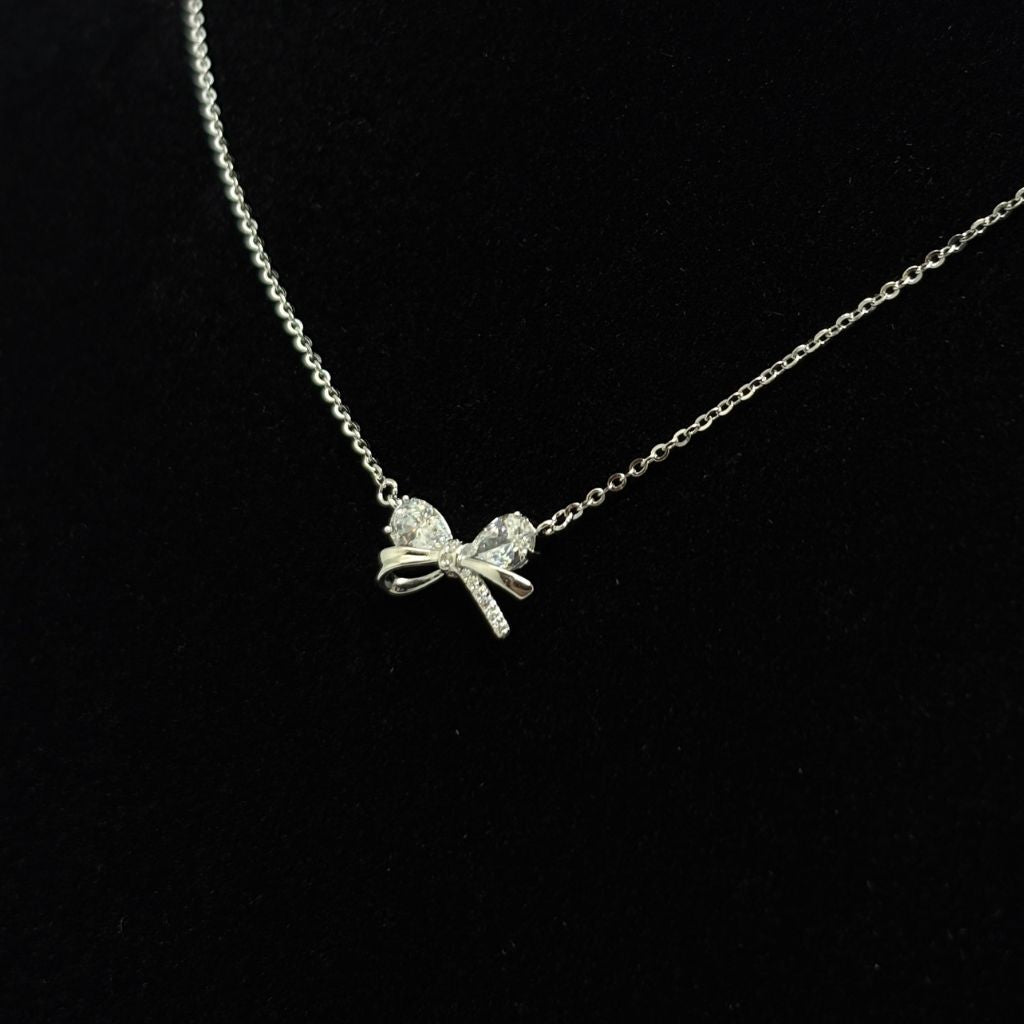 Sweetheart Bow Necklace