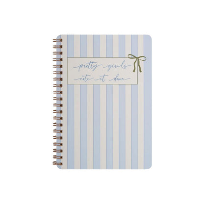 Pretty Girls Note It Down Notebook