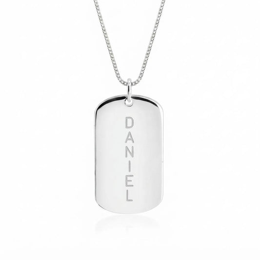 Men's Personalised Name Necklace