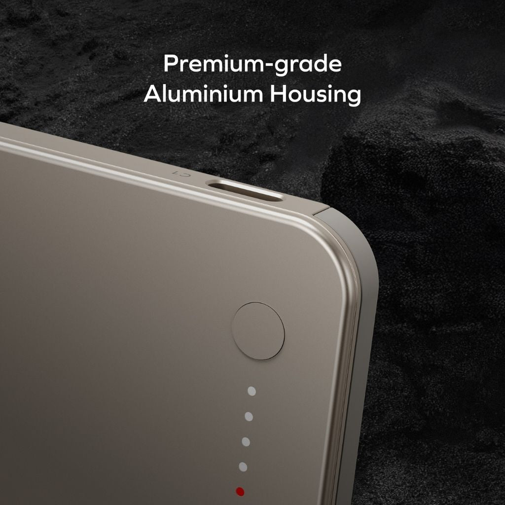 Momax 1-Power F.Pass+ 3000 mAh Power Bank With Built-In Cable & Magnetic Attachment
