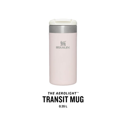 Aerolight Transit Mug 350 ml/12 oz - Rose Quartz Metallic