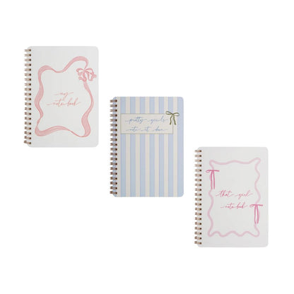 Pretty Girls Note It Down Notebook