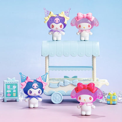 Top Toy My Melody & Kuromi Ramune Style Mini Figures Surprise Bag