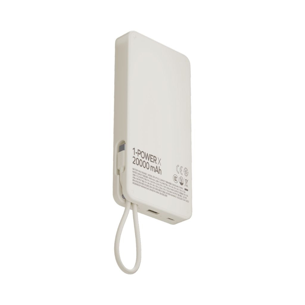 Momax Magnetic Wireless Power Bank 20000mAh with 35W USB-C Fast Charging