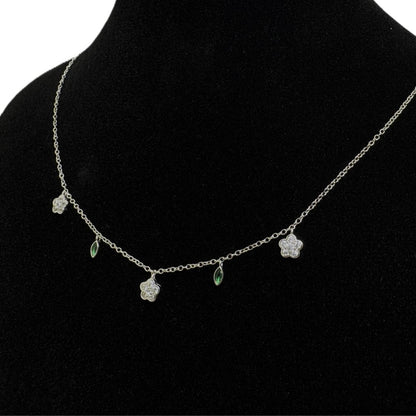 Emerald Bloom Necklace