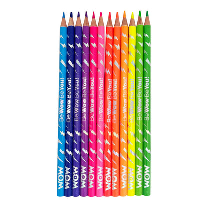 WOW Generation 12 Color Pencils Set - Neon Party