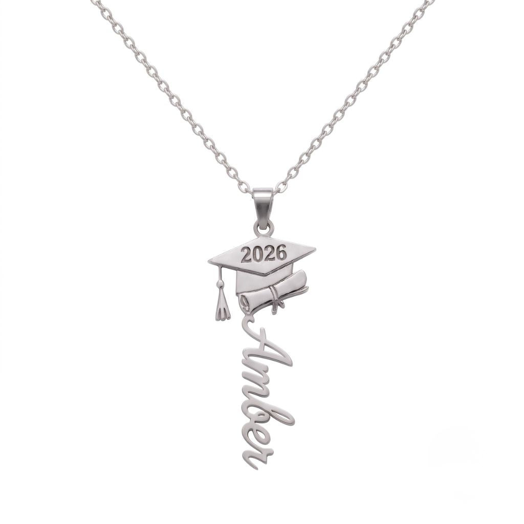 Graduation Name Necklace