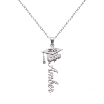Graduation Name Necklace