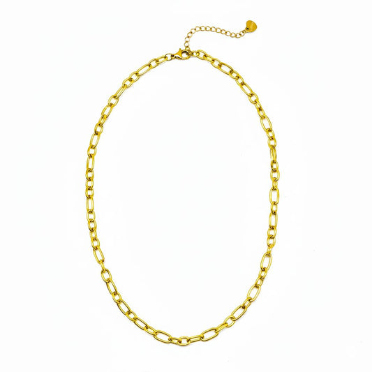 Gold Figaro Chain Necklace