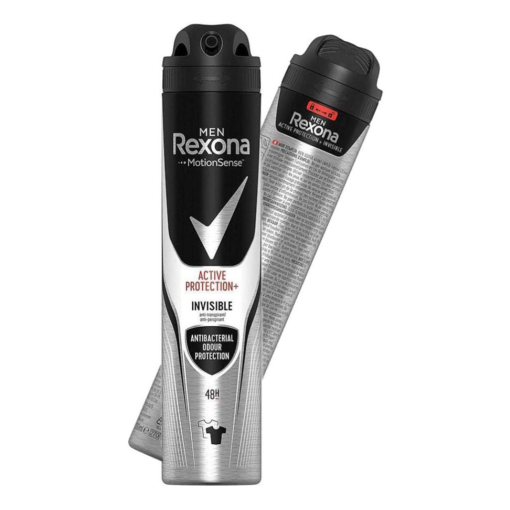 Rexona Motion Sense Active Protection+ Invisible Deodorant Spray for Men 200ML