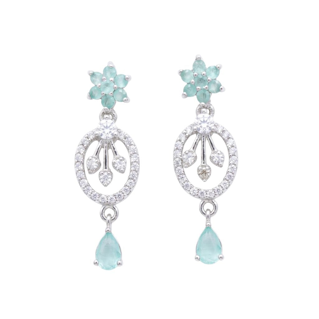 Evergreen Elegance Necklace And Earrings Set